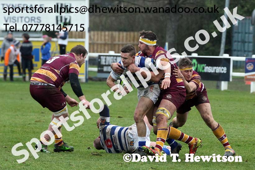 Tynedale v Sedgley Park, Tynedale Park, Corbridge, Northumberland. Photo: David T. Hewitson/Sports for All Pics